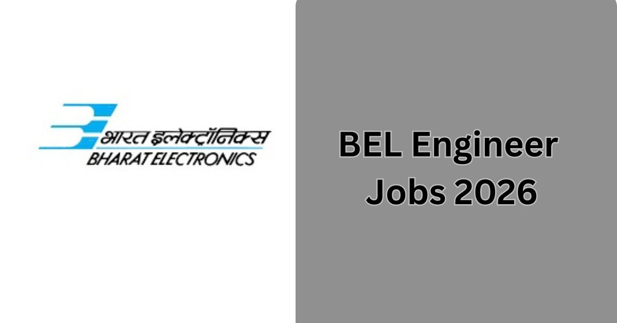 BEL Engineer Jobs 2026