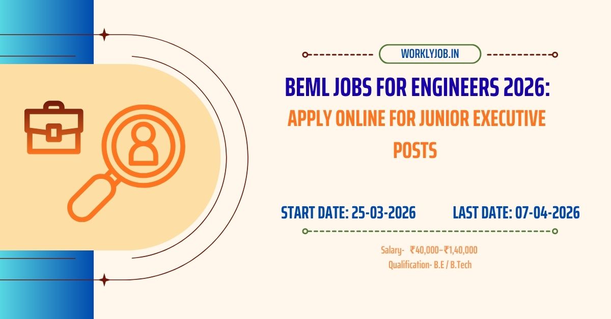 BEML Jobs for Engineers 2026