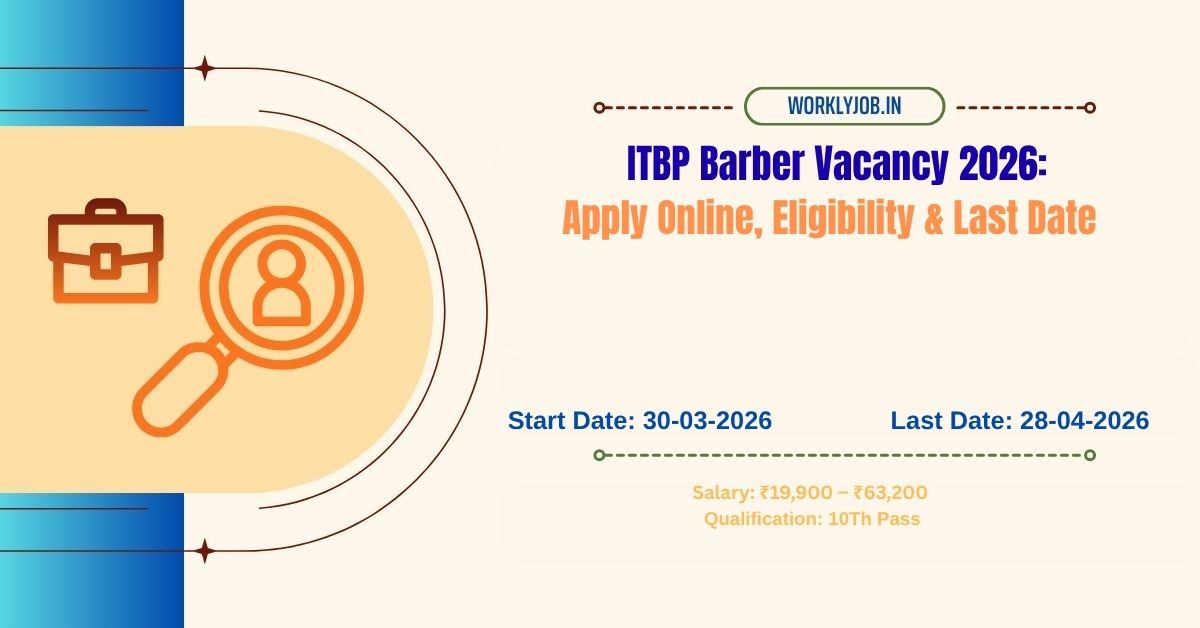 ITBP Barber Vacancy 2026