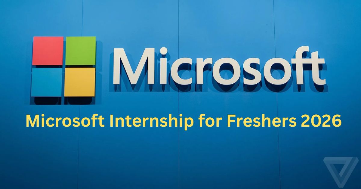 Microsoft Internship for Freshers 2026