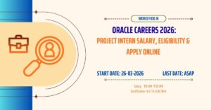 Oracle Careers 2026