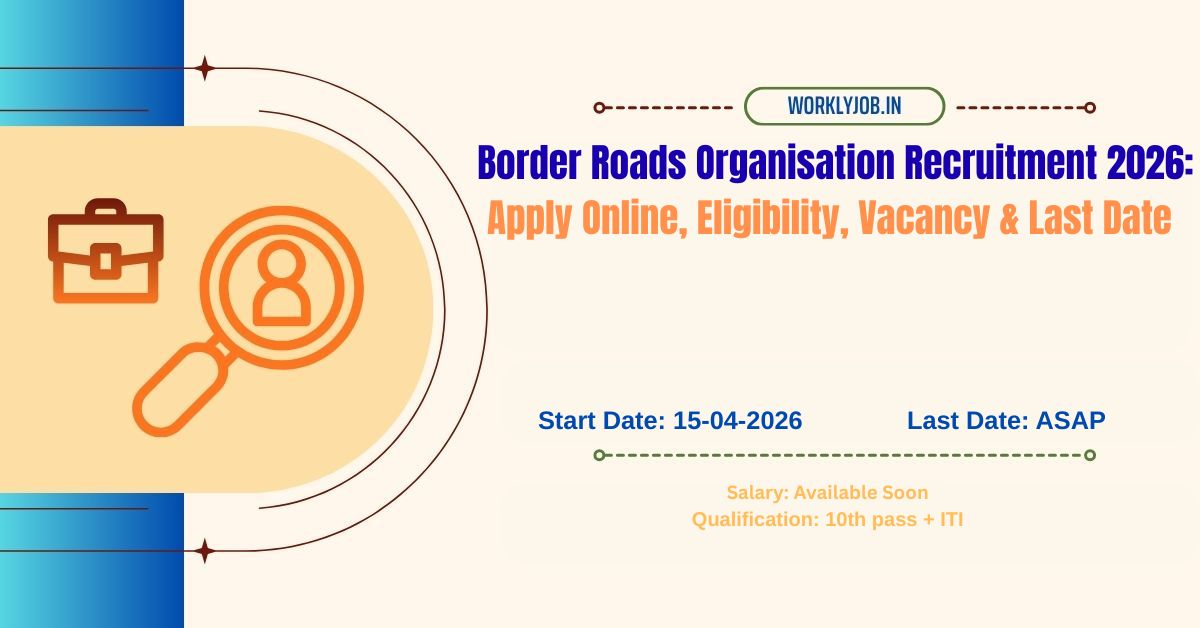 Border Roads Organisation Recruitment 2026