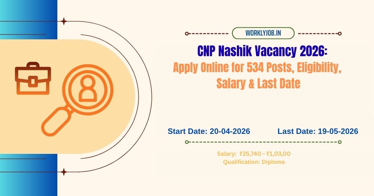 CNP Nashik Vacancy 2026
