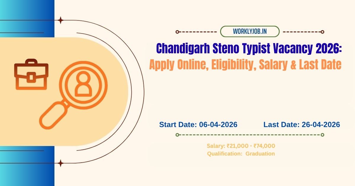 Chandigarh Steno Typist Vacancy 2026