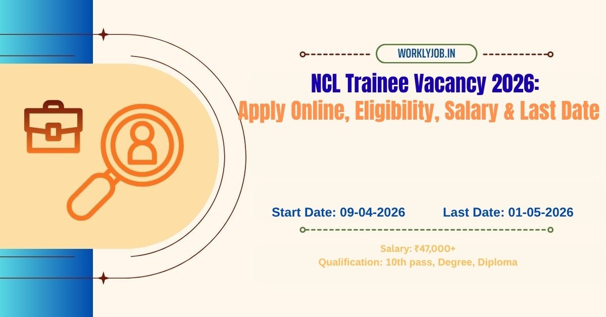 NCL Trainee Vacancy 2026