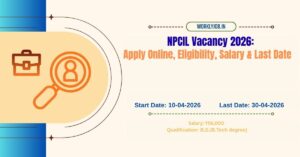 NPCIL Vacancy 2026