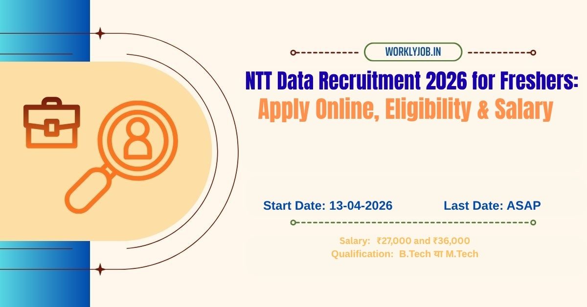 NTT Data Recruitment 2026 for Freshers
