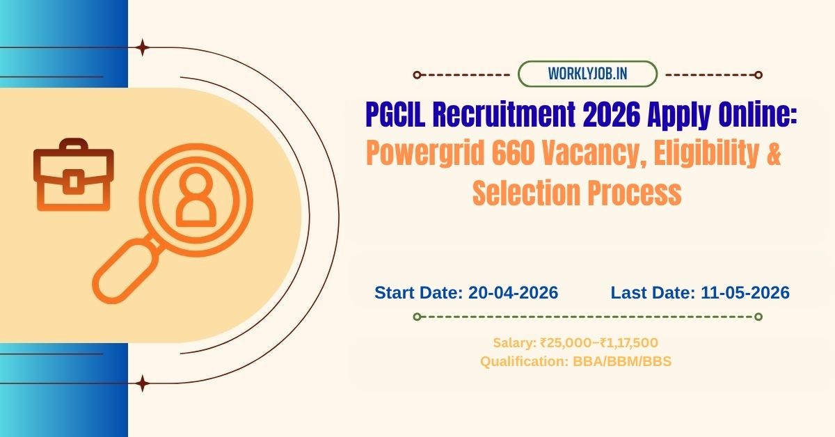 PGCIL Recruitment 2026 Apply Online