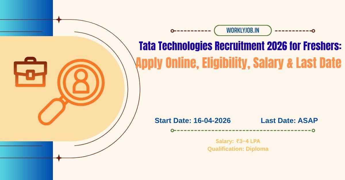 Tata Technologies Recruitment 2026 for Freshers