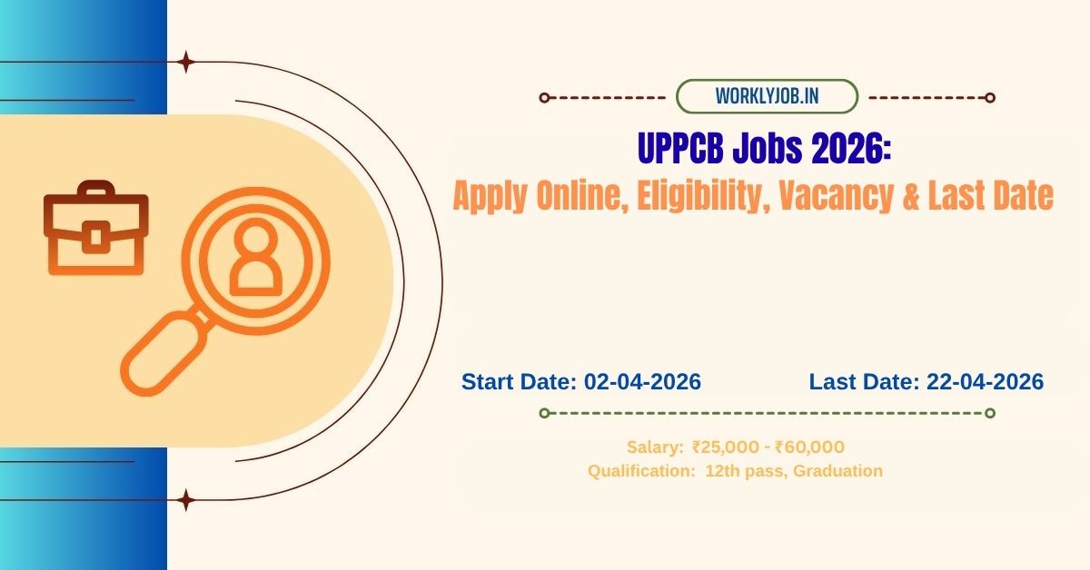 UPPCB Jobs 2026